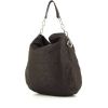 Dior Dior Soft handbag in dark brown leather - 00pp thumbnail