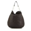 Dior Dior Soft handbag in dark brown leather - 360 thumbnail