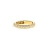 Cartier Mimi medium model ring in yellow gold and in diamonds - 00pp thumbnail