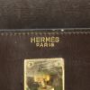 Bolso de mano Hermes Kelly 35 cm en cuero box marrón - Detail D3 thumbnail