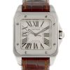 Reloj Cartier Santos-100 de acero Ref :  2878 Circa  2000 - 00pp thumbnail