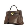 Hermes Kelly 32 cm handbag in brown epsom leather - 00pp thumbnail