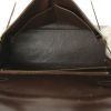 Hermes Kelly 32 cm handbag in brown epsom leather - Detail D2 thumbnail