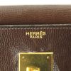 Sac à main Hermes Kelly 32 cm en cuir epsom marron - Detail D3 thumbnail