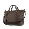 Louis Vuitton Stellar small model handbag in brown mahina leather - 00pp thumbnail