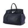 Hermes Birkin 40 cm handbag in blue togo leather - 00pp thumbnail
