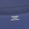 Borsa Hermes Hermes Constance in pelle Swift blu marino - Detail D4 thumbnail