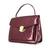 Louis Vuitton handbag in burgundy monogram patent leather - 00pp thumbnail