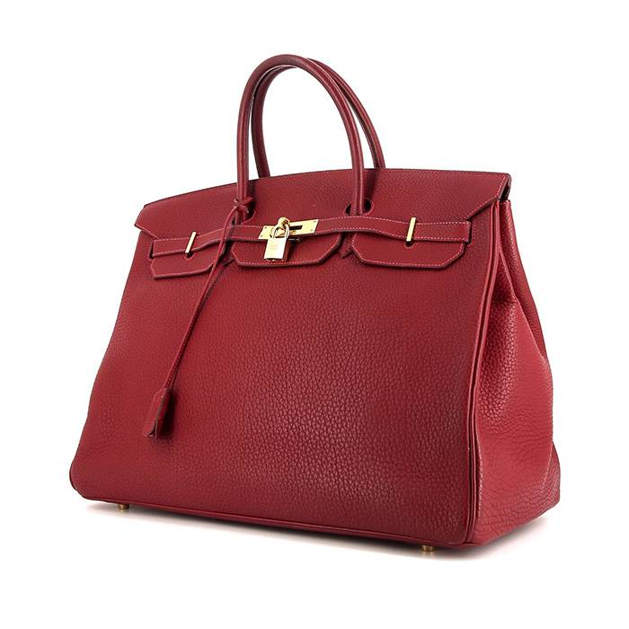 Hermes Iconic Women's Bag Handbag Togo Leather Birkin 40 Sac Shoulder 