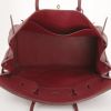 Hermes Birkin 40 cm handbag in red Fjord leather - Detail D2 thumbnail