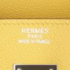 Bolso de mano Hermes Birkin 35 cm en cuero epsom amarillo Soleil - Detail D3 thumbnail