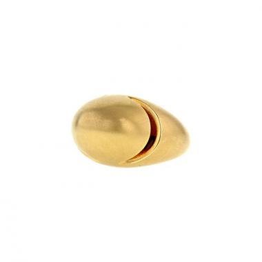 Bague géométrique Bulgari Cabochon en or jaune