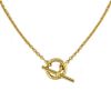 Hermes necklace in yellow gold - 00pp thumbnail