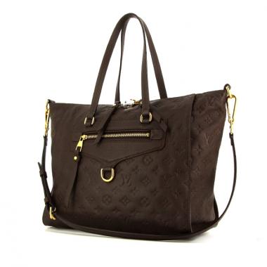 Bolso bandolera Louis Vuitton Lumineuse  en cuero Monogram marrón