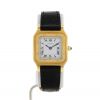 Cartier Santos watch in yellow gold Circa  2000 - 360 thumbnail