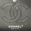 Chanel Mini 2.55 shoulder bag in black patent quilted leather - Detail D4 thumbnail