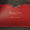 Dior Lady Dior handbag in red leather cannage - Detail D4 thumbnail