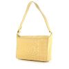 Chanel handbag in beige quilted leather - 00pp thumbnail