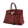 Hermes Birkin 35 cm handbag in burgundy togo leather - 00pp thumbnail