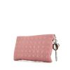 Bolsito de mano Dior en cuero color rosa claro - 00pp thumbnail