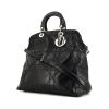 Dior Dior Granville large model handbag in black leather - 00pp thumbnail