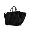 Celine Phantom handbag in black grained leather and foal - 00pp thumbnail