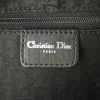 Sac à main Dior en toile noire et cuir noir - Detail D3 thumbnail