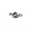 Hermès Torsade ring in silver - 360 thumbnail