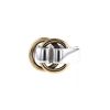 Hermès Noeud coulant 1980's ring in silver and yellow gold - 00pp thumbnail