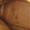 Hermes Bolide large model handbag in gold Barenia leather and beige canvas - Detail D5 thumbnail