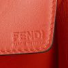 Fendi 2 Jours handbag in black leather and red leather - Detail D3 thumbnail