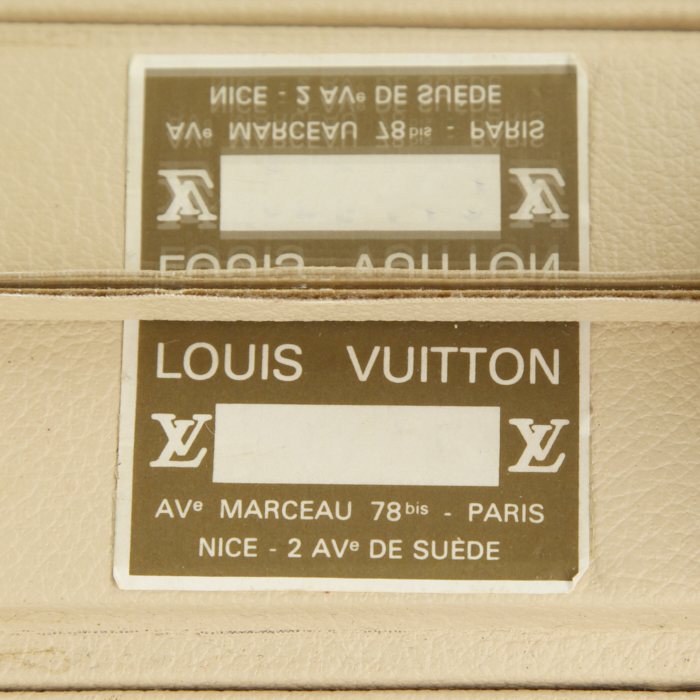 Vanity Louis Vuitton Vanity en toile monogram et cuir - Detail D3