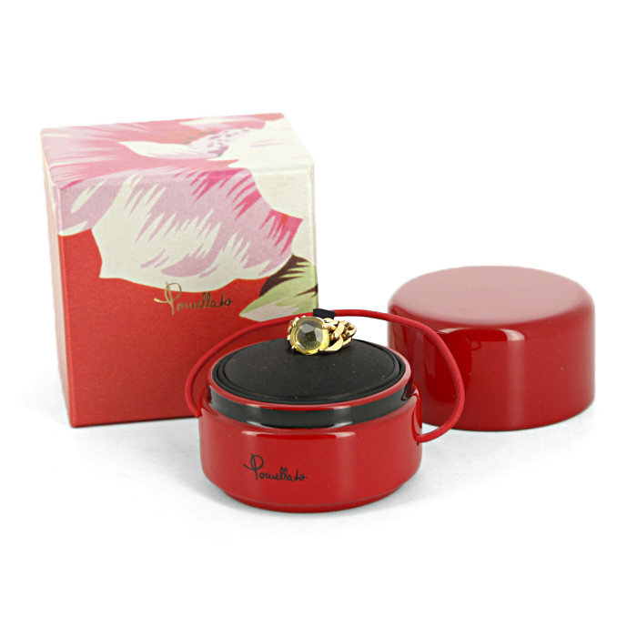 Bague Pomellato Lola en or rose et quartz jaune - Detail D2