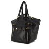 Saint Laurent Downtown small model handbag in black leather - 00pp thumbnail