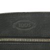 Sac à main Tod's D-Bag en daim noir et cuir noir - Detail D5 thumbnail