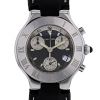 Cartier 21 Chronoscaph watch in stainless steel Circa  1990 - 00pp thumbnail