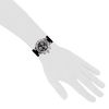 Cartier 21 Chronoscaph watch in stainless steel Circa  1990 - Detail D1 thumbnail