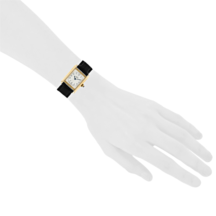 Cartier Tank Must watch in vermeil Circa  1990 - Detail D1