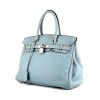 Hermes Birkin 30 cm handbag in grey blue togo leather - 00pp thumbnail