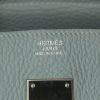 Sac à main Hermes Birkin 30 cm en cuir togo bleu-gris - Detail D3 thumbnail