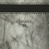 Bolso de mano Chanel Mademoiselle en cuero acolchado plateado y junco dorado - Detail D3 thumbnail