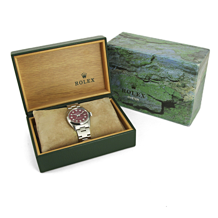 Rolex Oyster Perpetual Date watch in stainless steel Ref:  1500 Circa  1975 - Detail D2