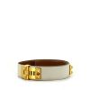 Hermes Médor small model belt in white epsom leather - 00pp thumbnail