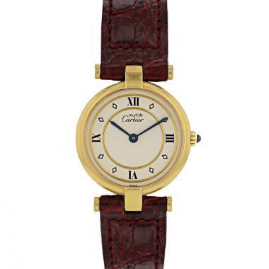 Montre Cartier Must De Cartier en vermeil Vers  1990