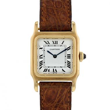 Cartier Santos watch in yellow gold Circa  2000