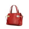 Salvatore Ferragamo handbag in red leather - 00pp thumbnail