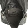 Fendi Big Mama handbag in black grained leather - Detail D2 thumbnail