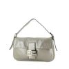 Fendi Baguette handbag in grey glittering leather - 00pp thumbnail