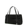 Cartier Cabochon bag worn on the shoulder or carried in the hand in canvas and black leather - 00pp thumbnail