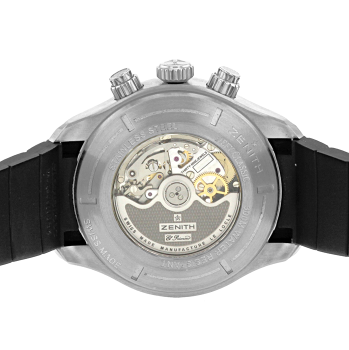 Montre Zenith Defy Classic en acier Vers  2010 - Detail D2